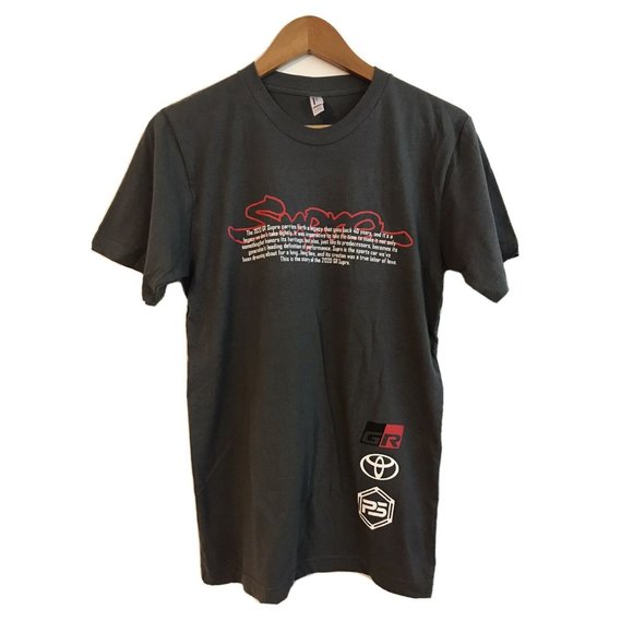 2020 GR Toyota Supra Men's Small Gray T Shirt - Picture 1 of 6